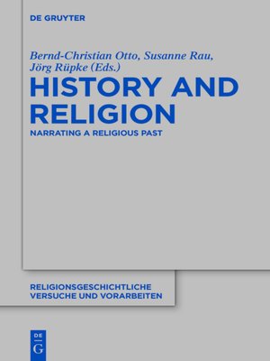 cover image of History and Religion